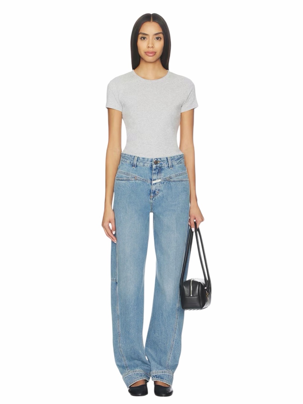 Closed Lira Organic Cotton Jeans in Mid Blue .